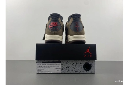Retro Scott 4 Jordan Brown AJ4-882335 Air x Travis 1105